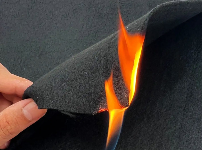 PAN base carbonized felt