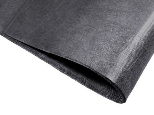 Adhesive base carbonized felt